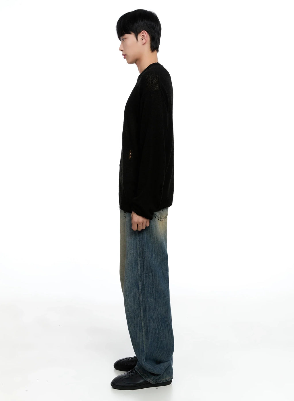 Men's Vintage Wide-Leg Jeans IG520