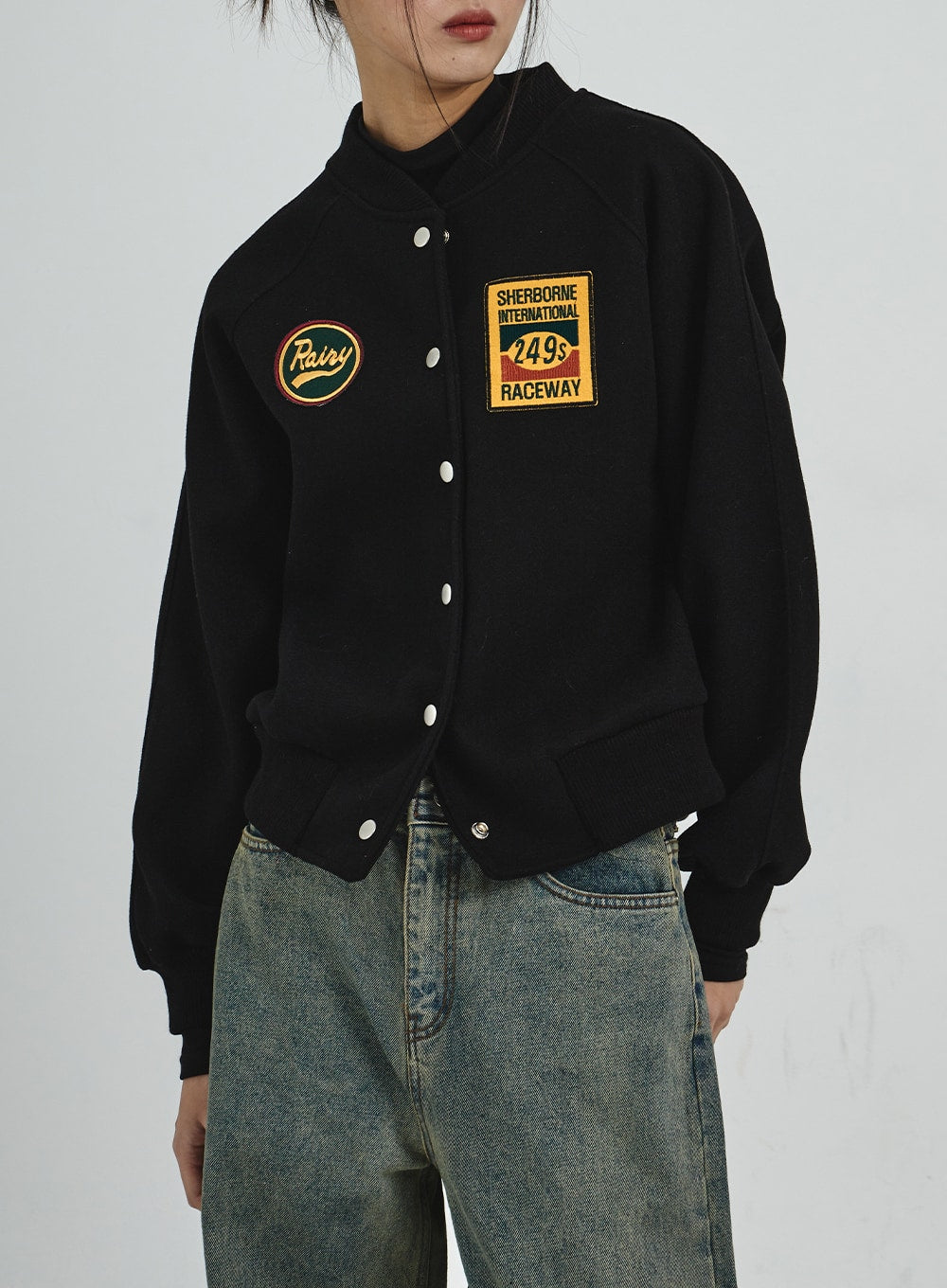 Vintage Washing Wide Leg Jeans CD06