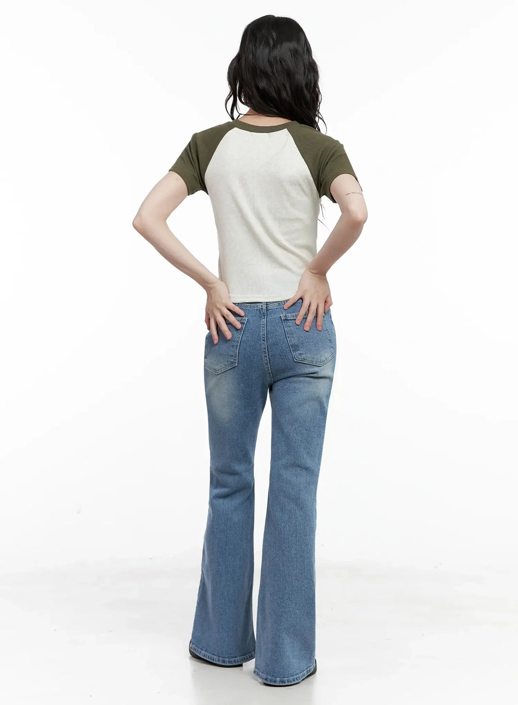 Hikaru High-Waist Flare Jeans IL531