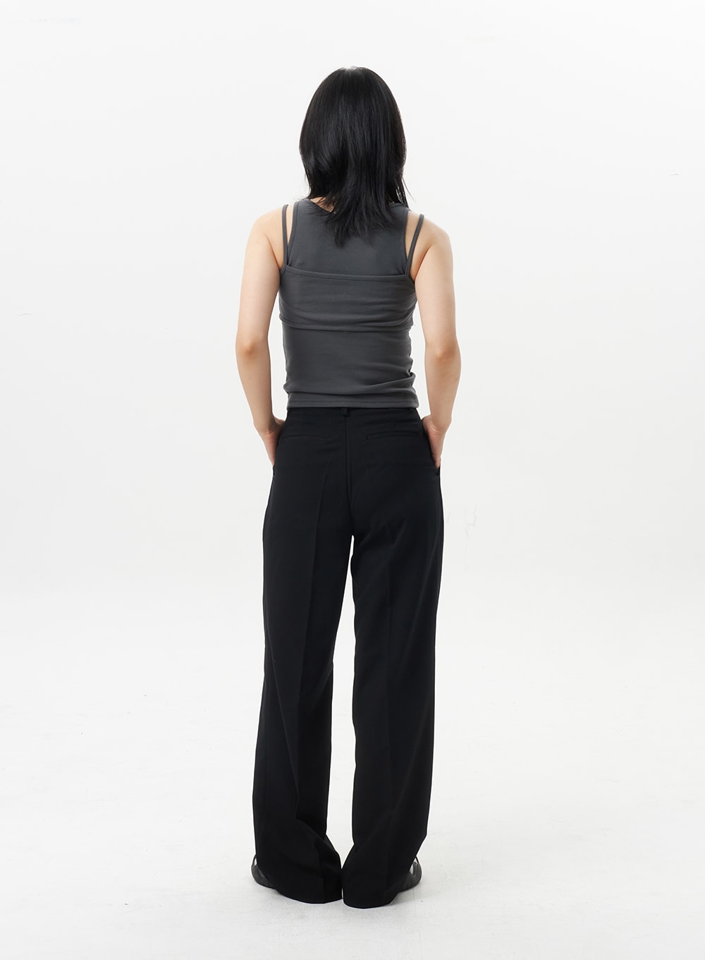 High Waist Tailored Pants OL312