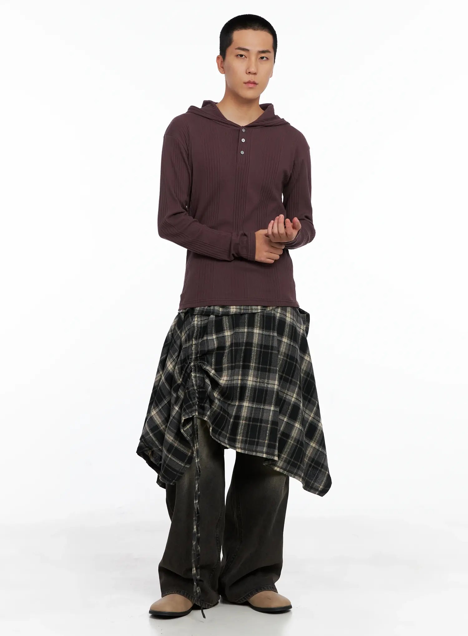 Men's Deep Washed Jeans IS502