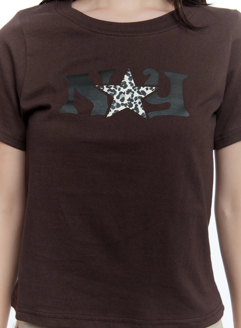 Graphic Crop Tee CU526