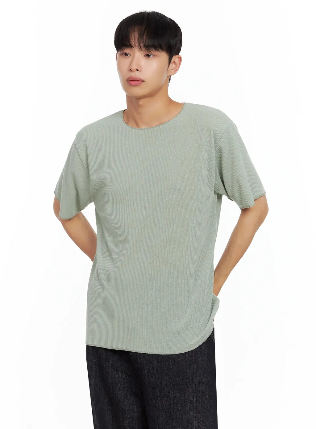 Men's Knit Short-Sleeve Tee IL516