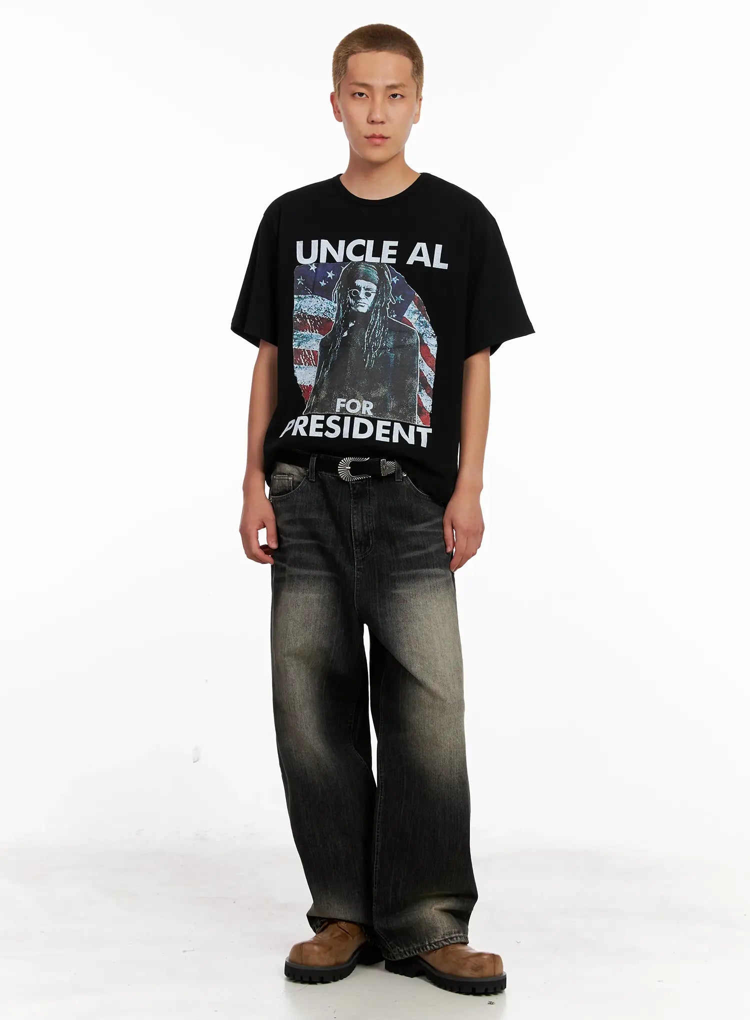 Men's Graphic Cotton Tee IL521