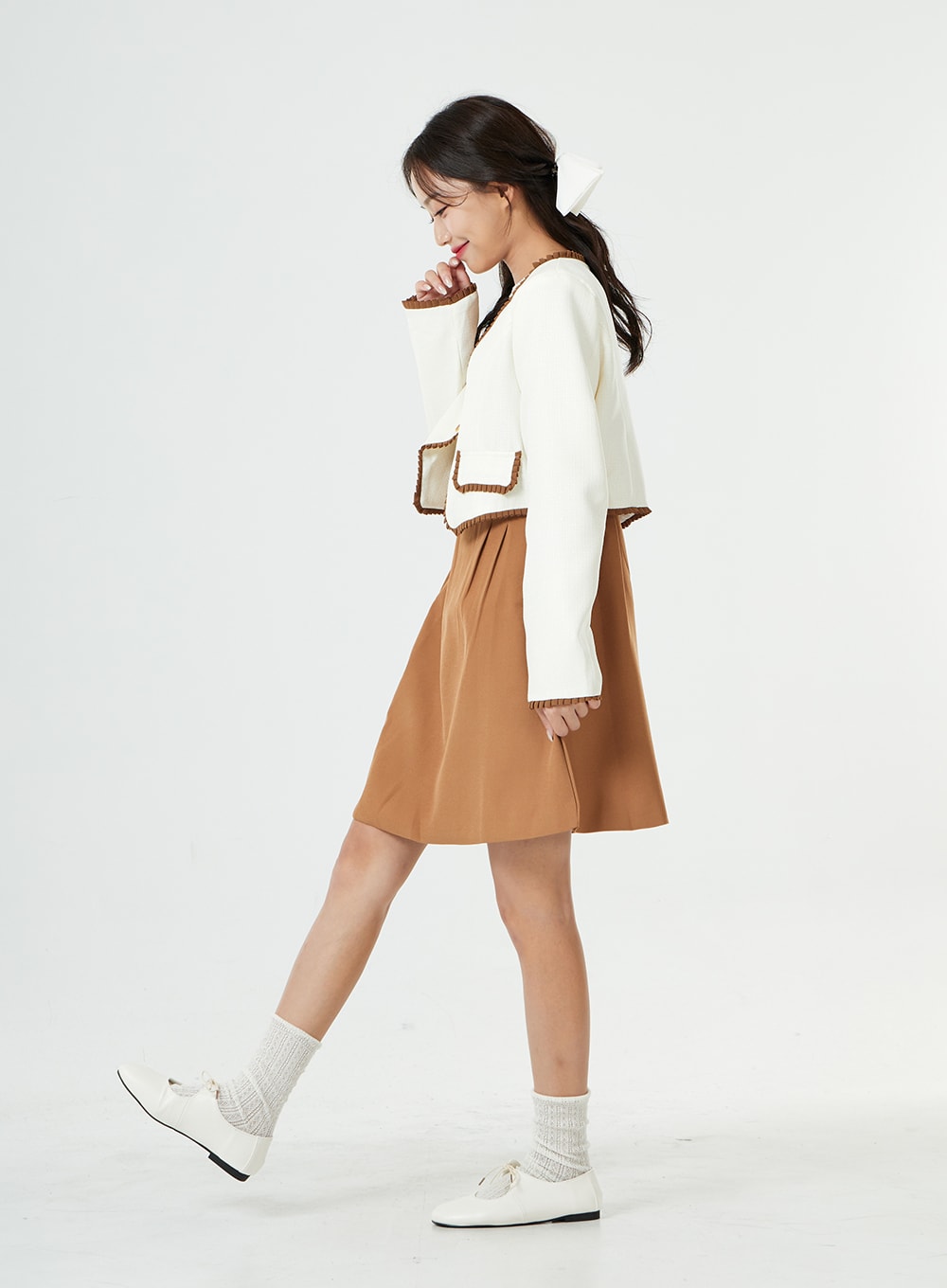 Triple Ribbon Hair Pin BG31