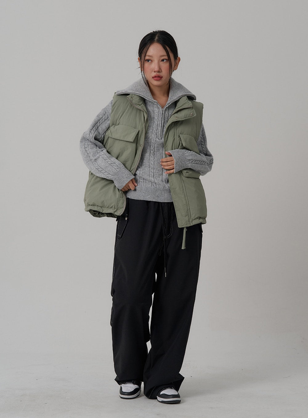 Pocket Puffer Waistcoat Unisex CN01