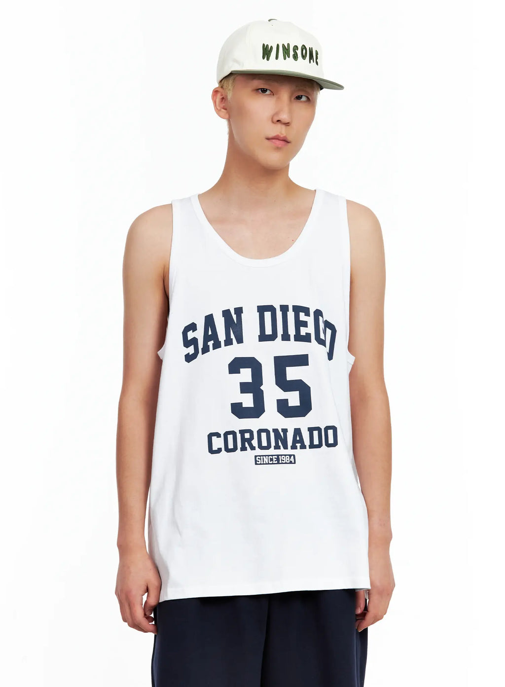 Men's San Diego Graphic Sleeveless Top IL514