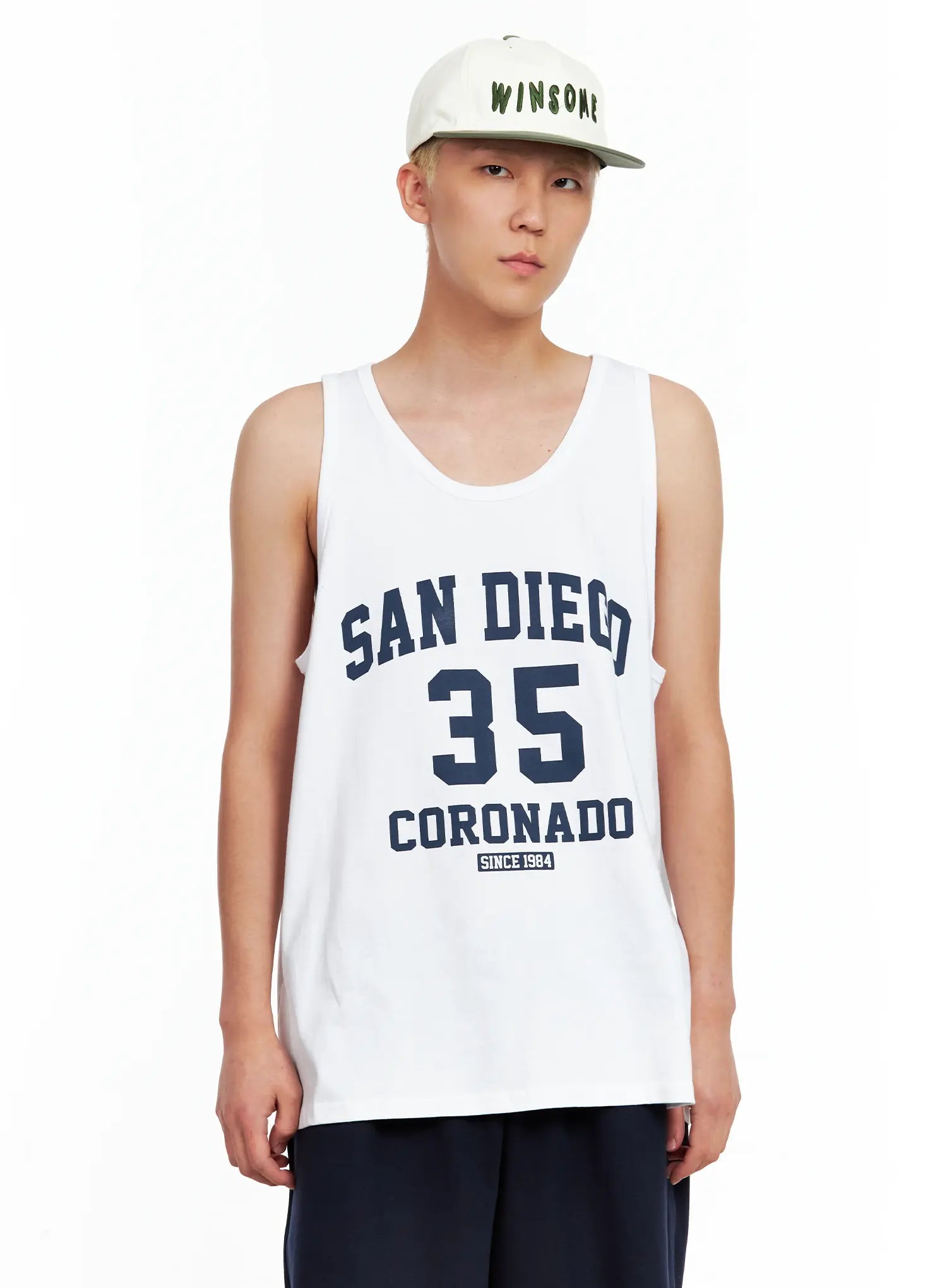 Men's San Diego Graphic Sleeveless Top IL514