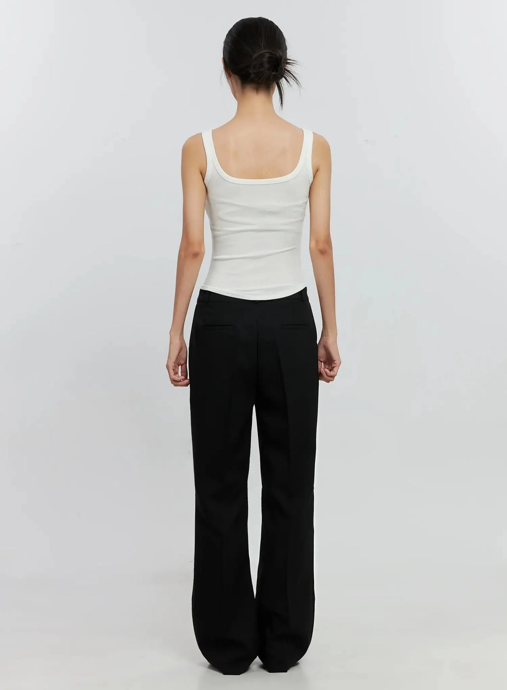 Padded Square-Neck Top IS516