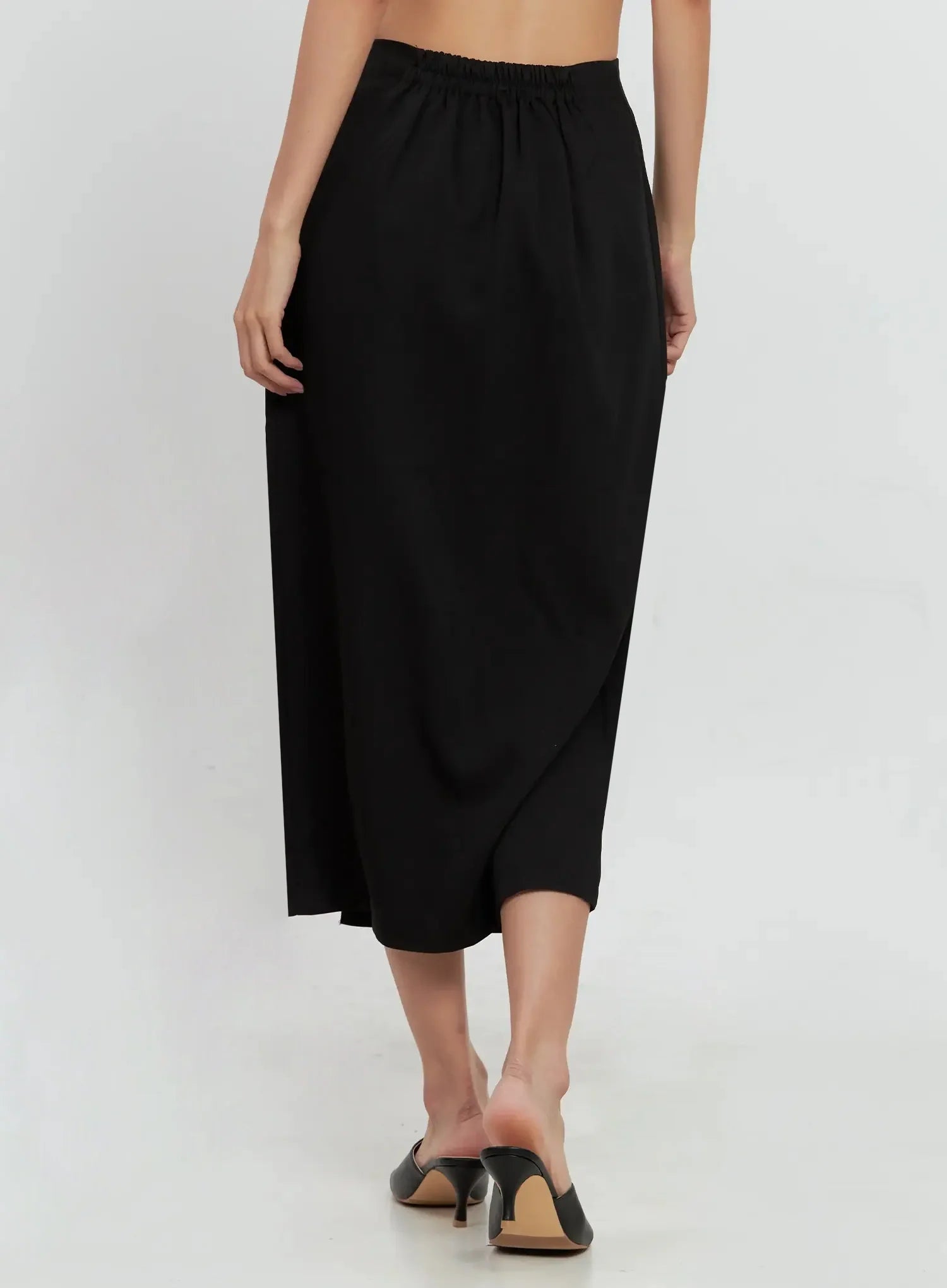 Side-Slit Midi Skirt IL528