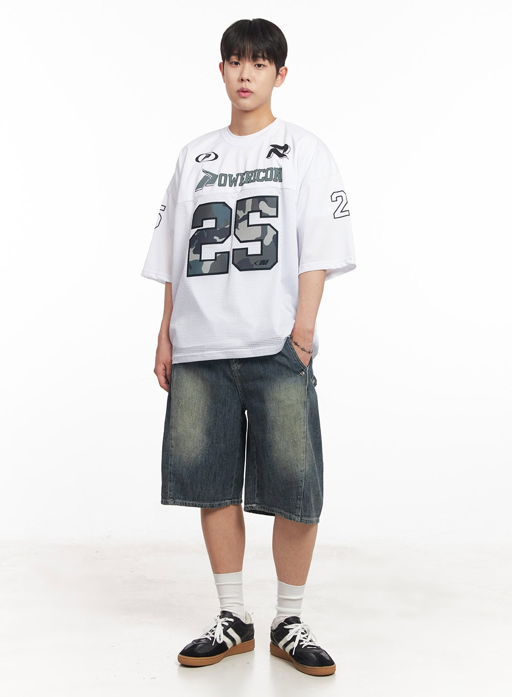 Men's Camo Mesh Jersey T-Shirt IA525