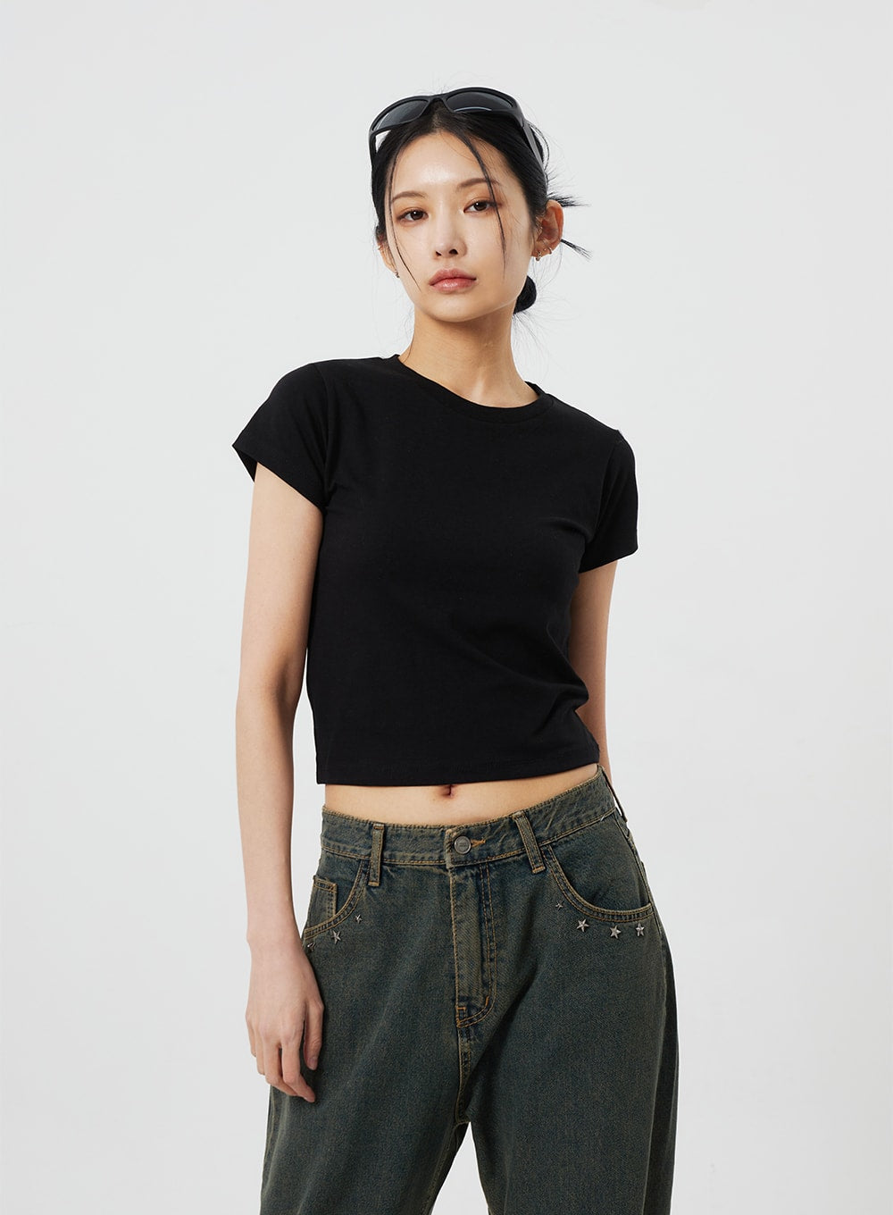 Cropped Basic Tee CF321