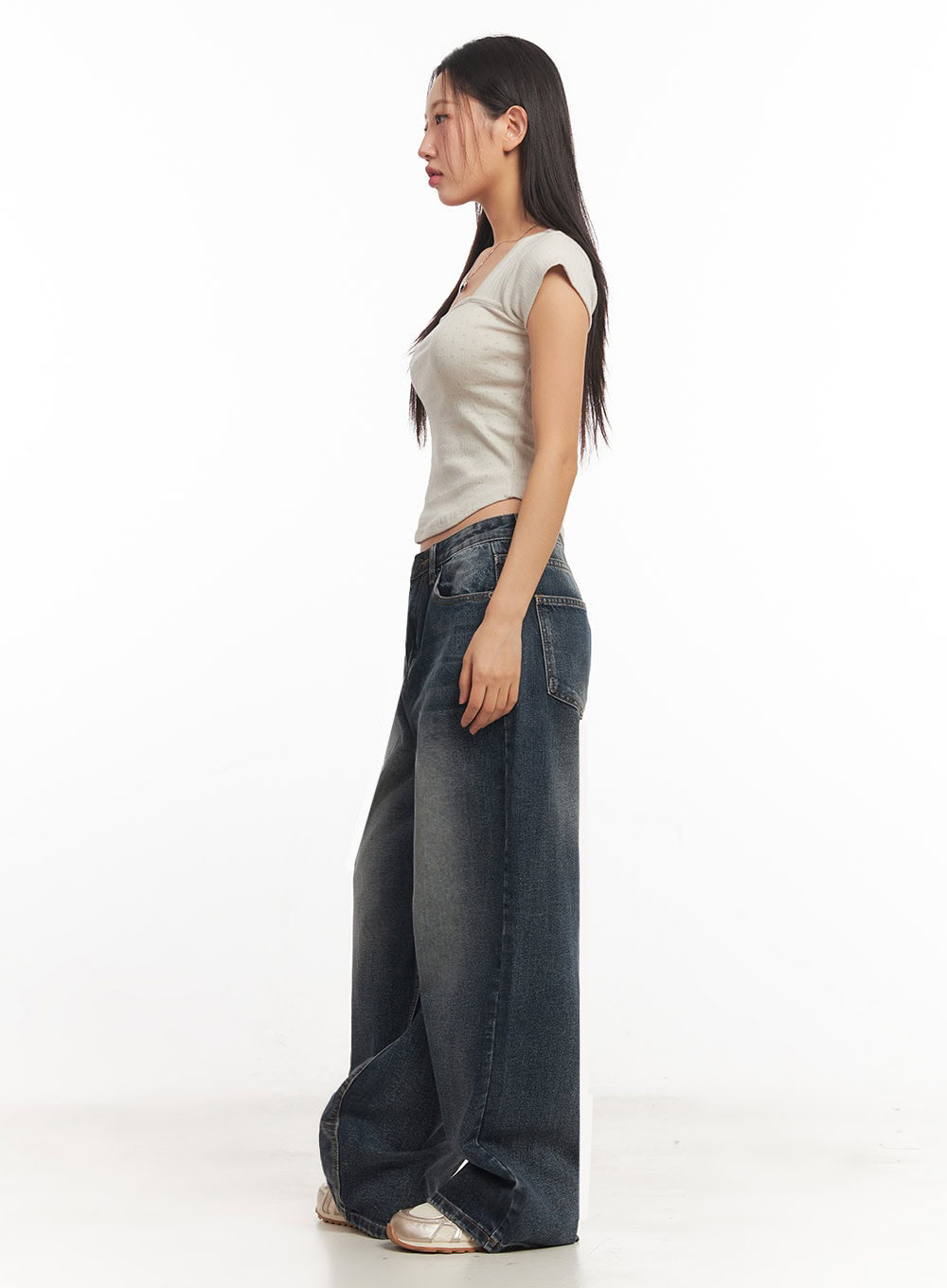 Essential Square-Neck Crop Top IA524