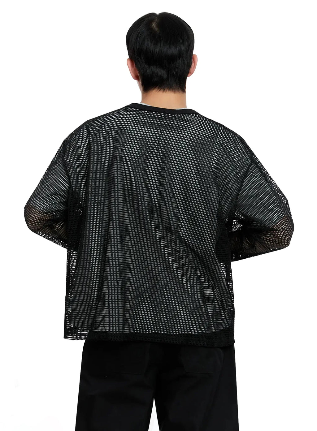 Men's Mesh Graphic Long Sleeve Tee IG520