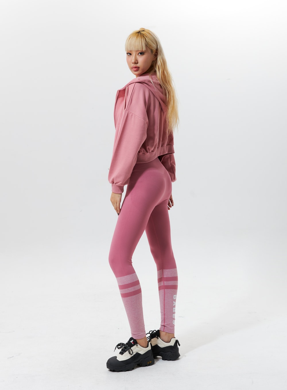 Zip-Up Cropped Hoodie IG320