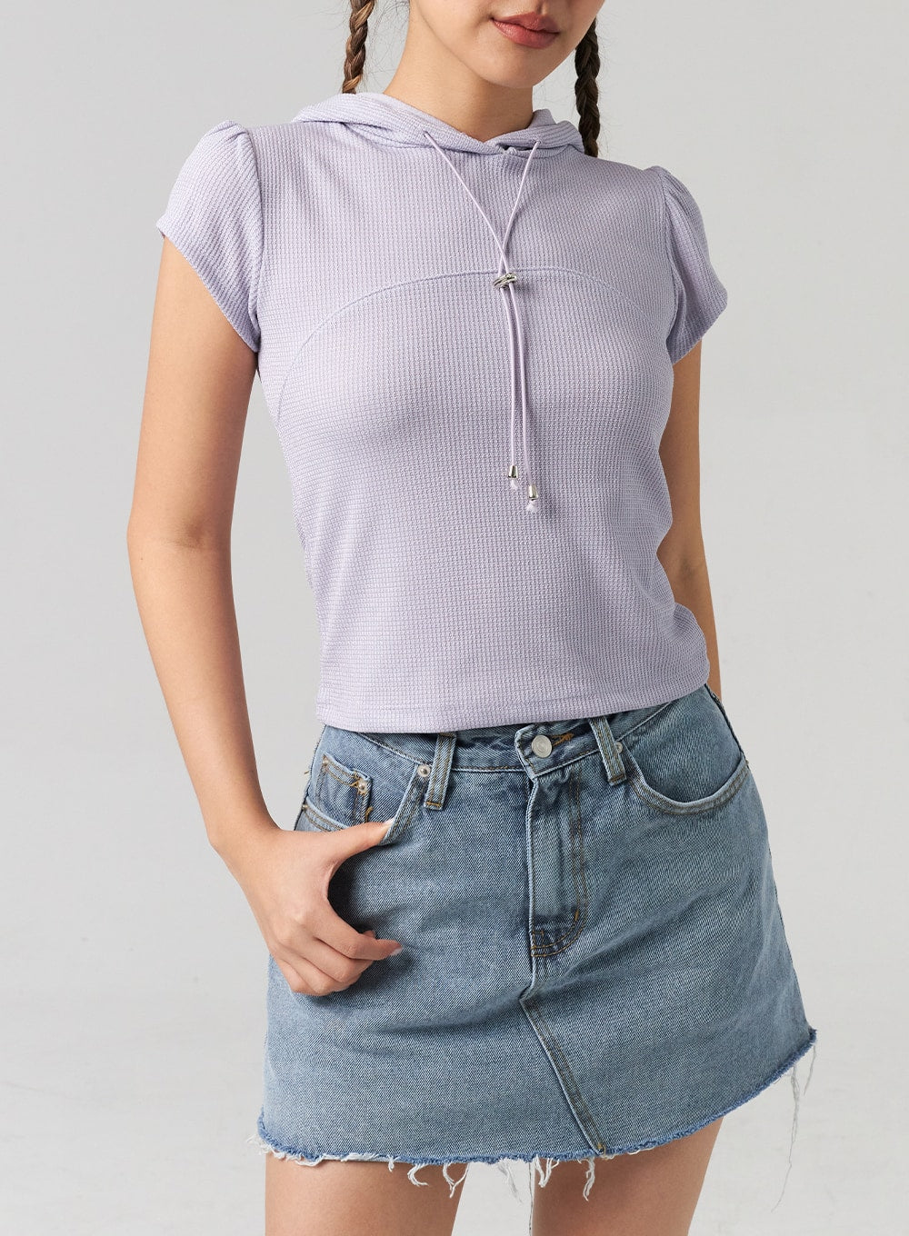 Denim Mini Skirt CL305