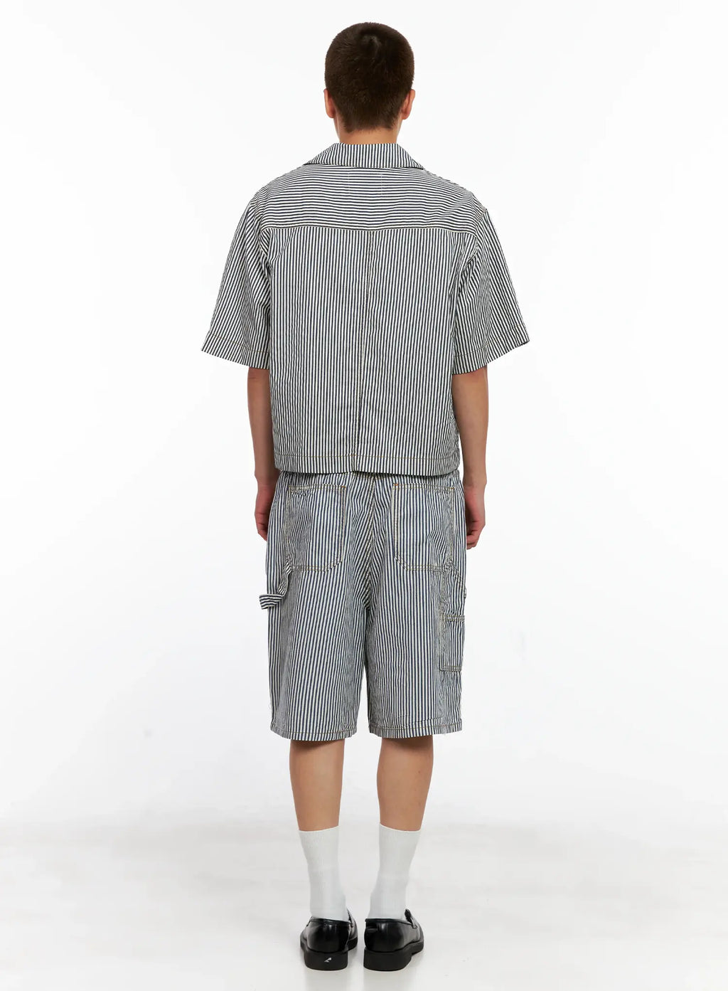 Men's Striped Bermuda Shorts IG511