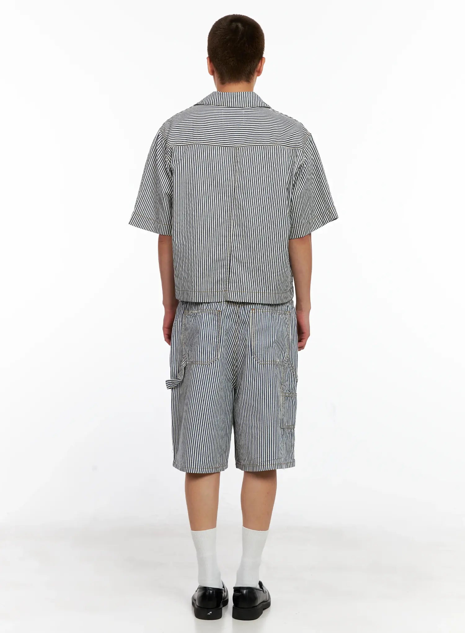 Men's Striped Bermuda Shorts IG511