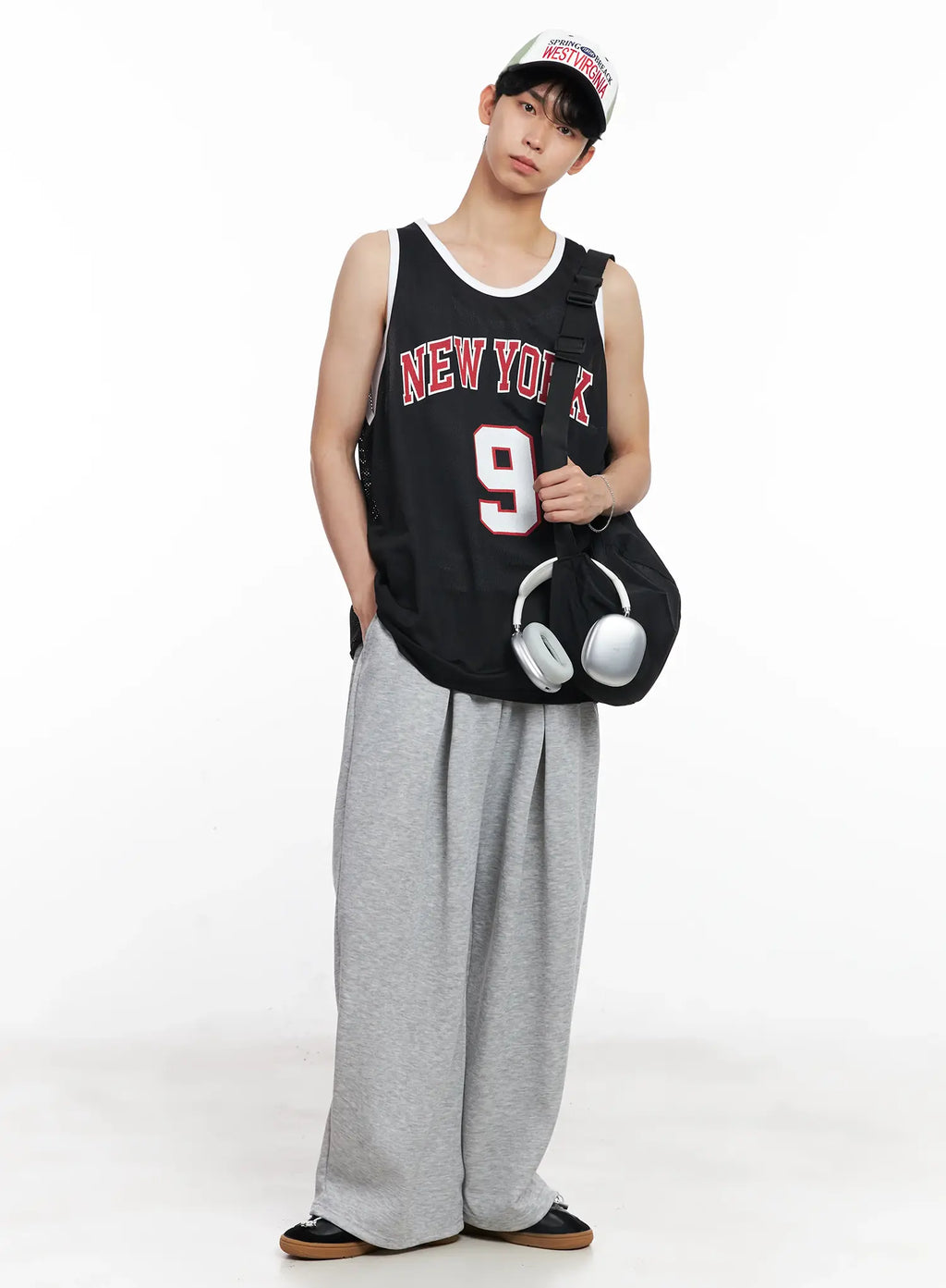 Men's "New York" Mesh Jersey Tank IL504