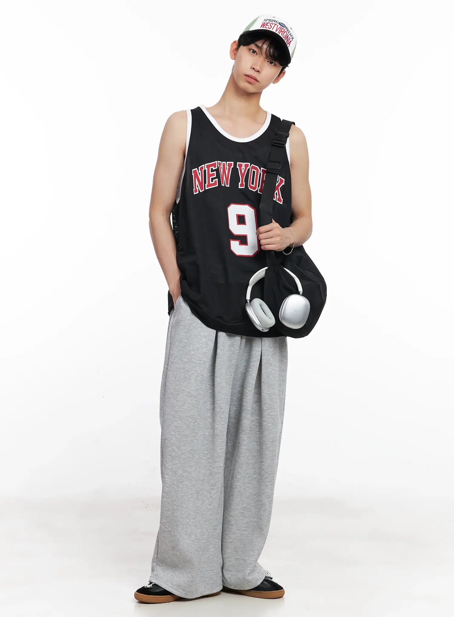 Men's "New York" Mesh Jersey Tank IL504