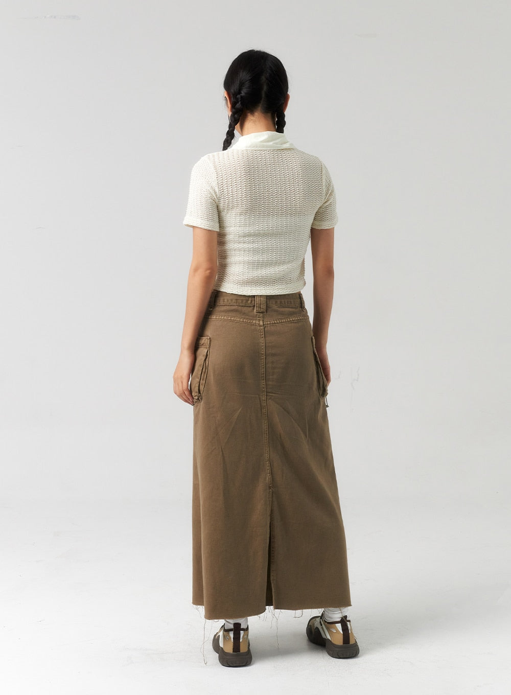 Mesh Zip-Up Top CU323