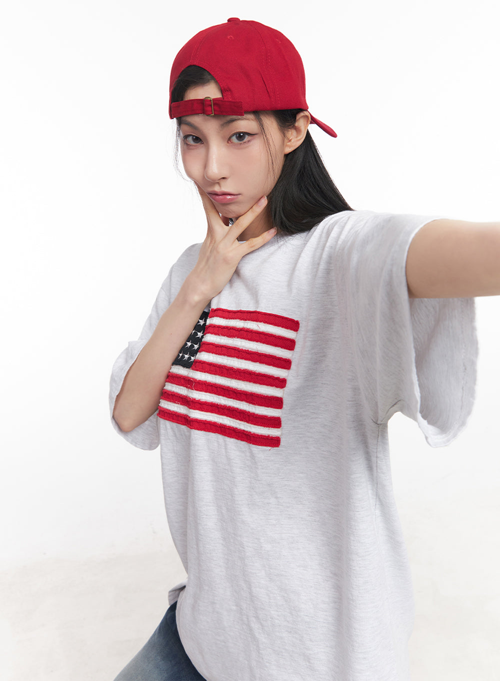 Cotton Patch Oversize T-Shirt IY516