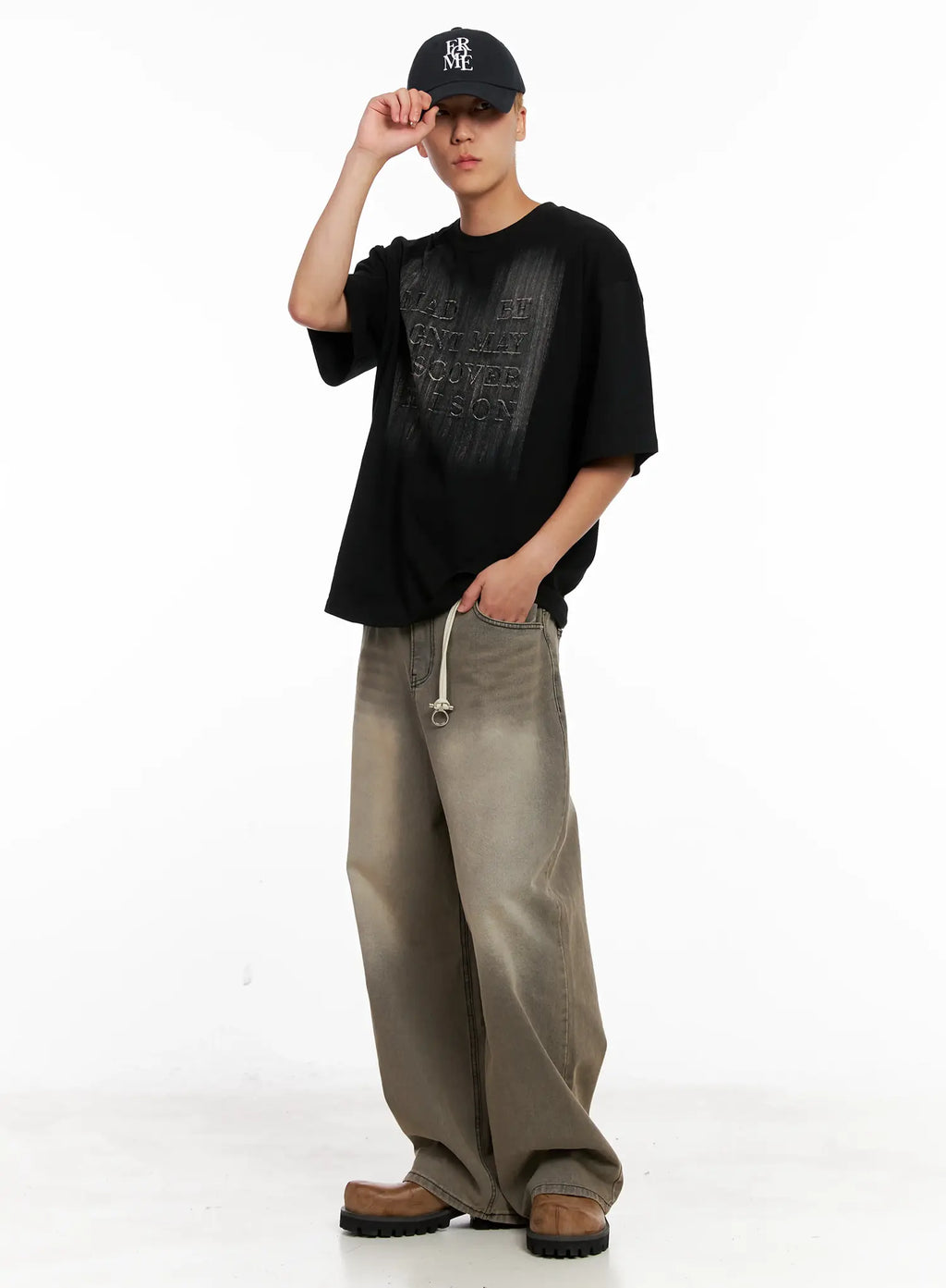 Men's Brush Painting Tee IL521