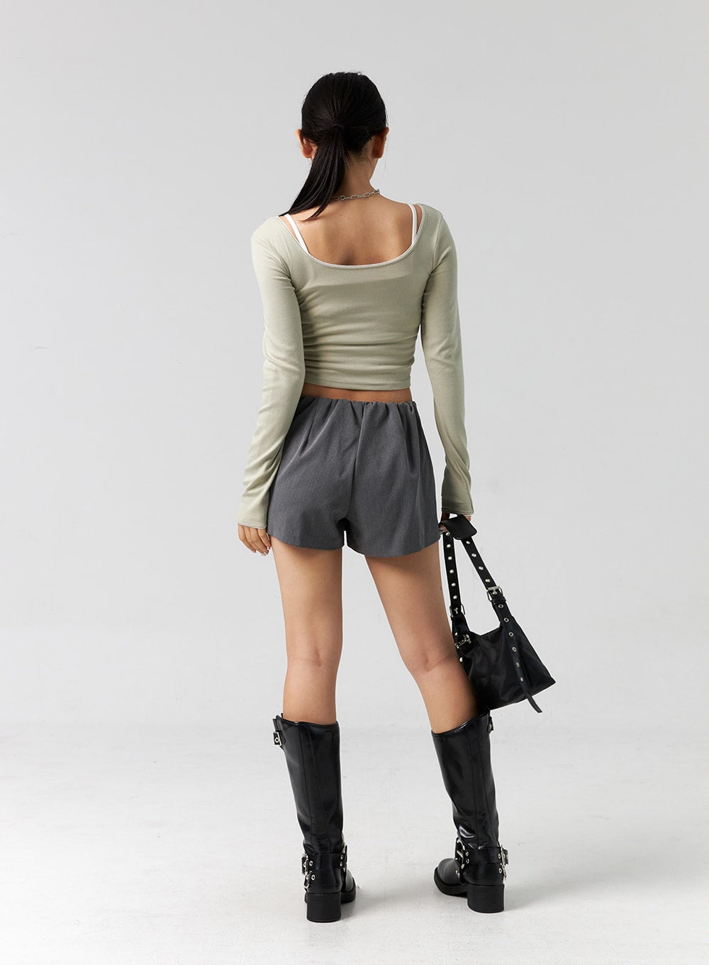 Mid-Rise Skort CG302