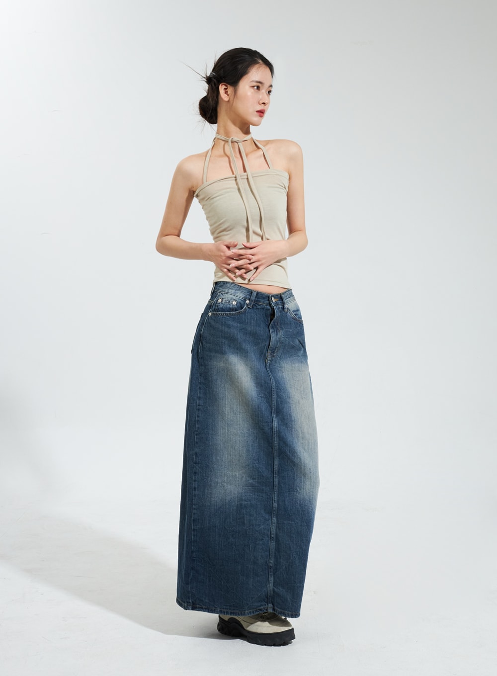 Halter Neck Top IY322