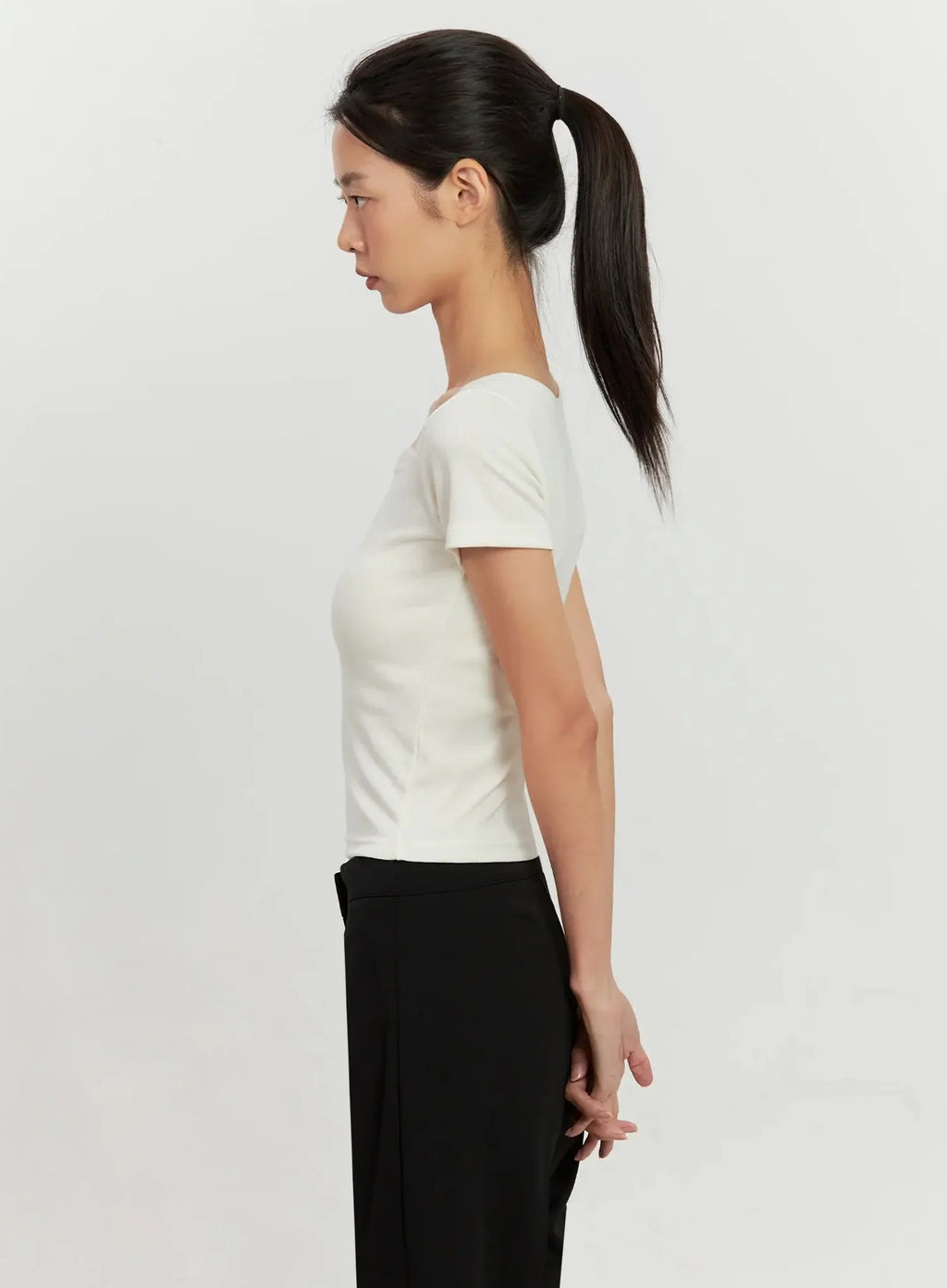 Classic Square-Neck Top IL528