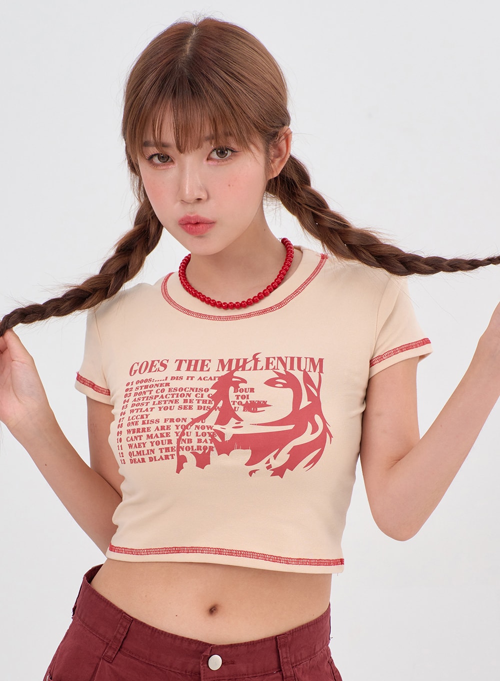 Round Beads Necklace IL310