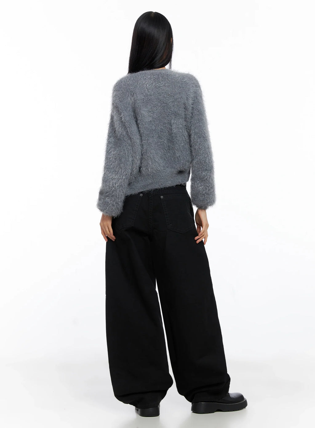 Soft Knit Buttoned Cardigan CO517