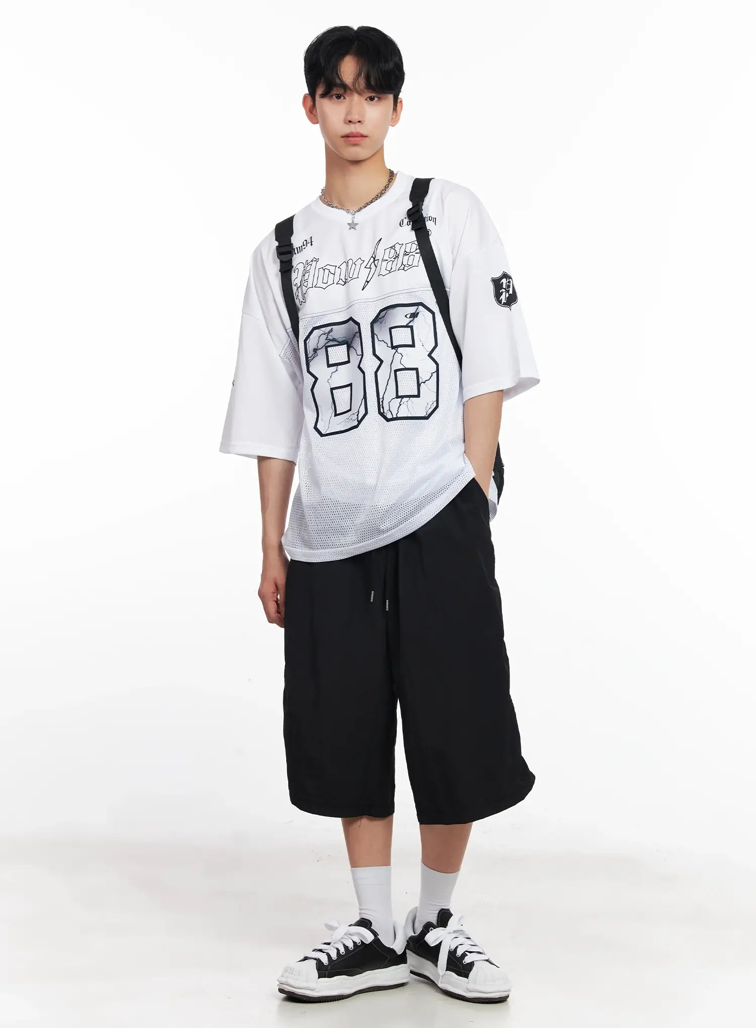 Men's Mesh Graphic Jersey Tee IL501