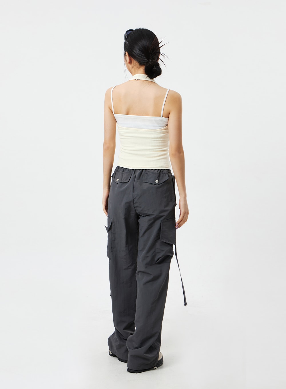 Neck Strap Knit Top CM324