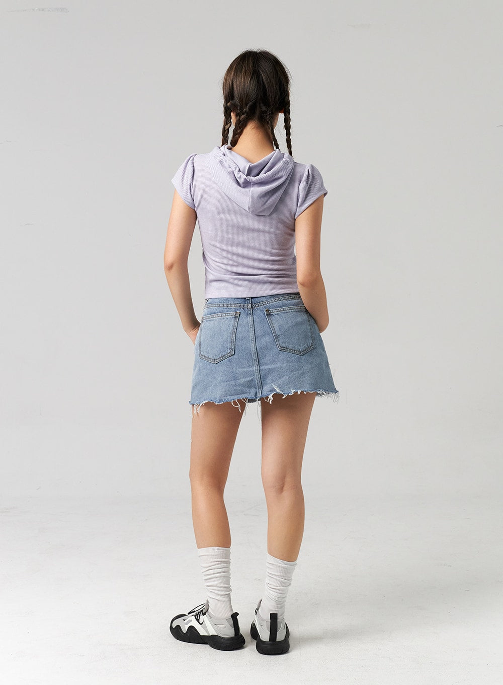 Denim Mini Skirt CL305