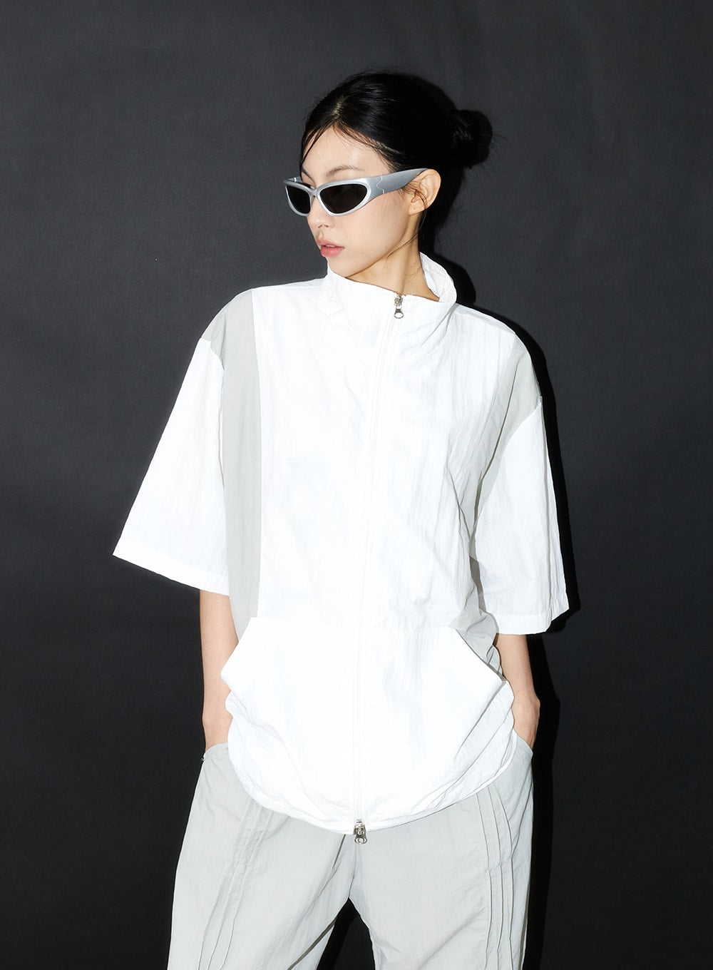 Two Color Track Pants Unisex CU320