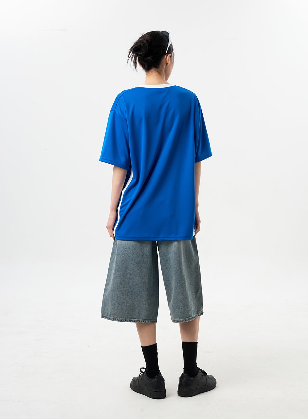 Oversized Bermuda Pants CY311