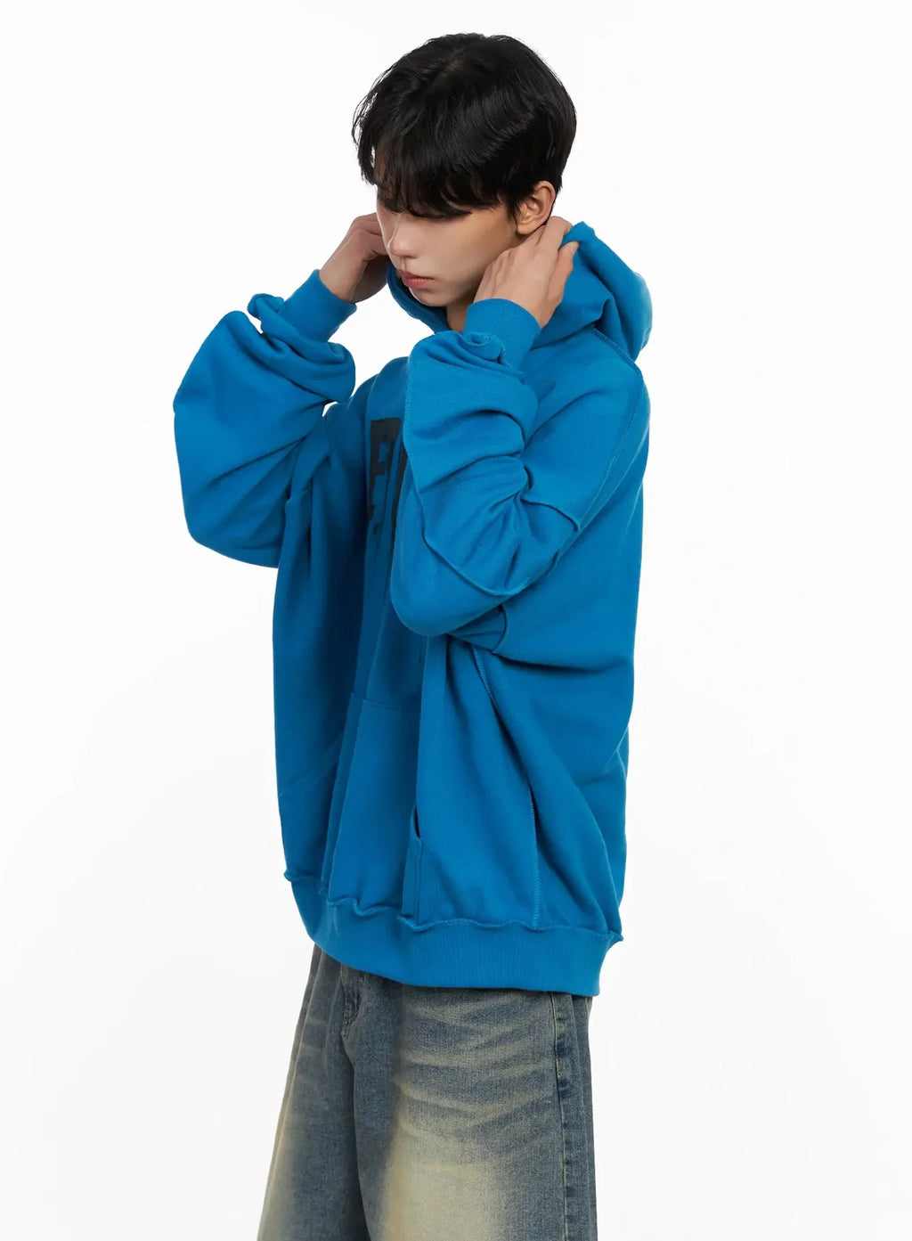 Men's Drip Graphic Hoodie IO516