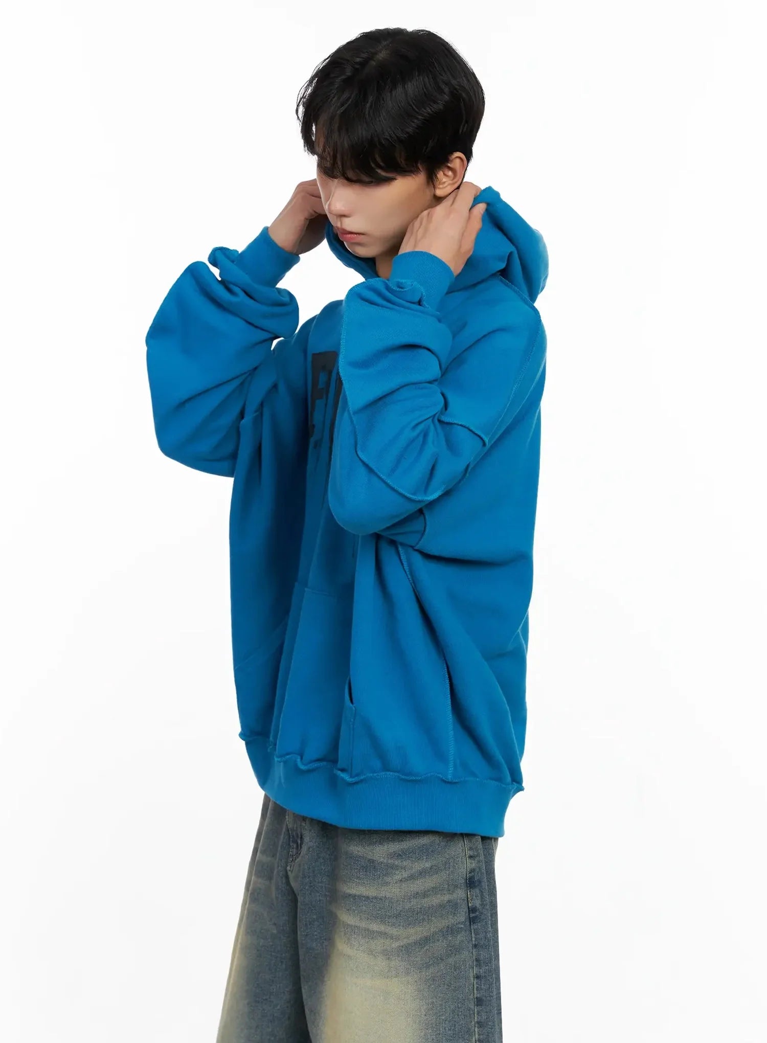 Men's Drip Graphic Hoodie IO516