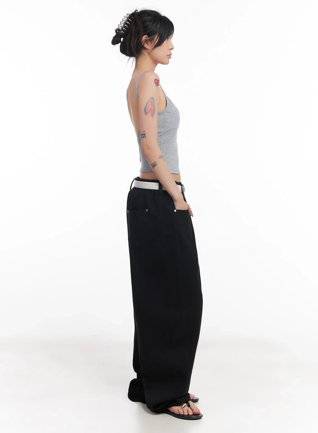 Ribbed Cap-Sleeve Tank IC503