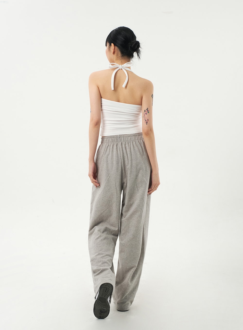 Halter Neck Cropped Top CA328