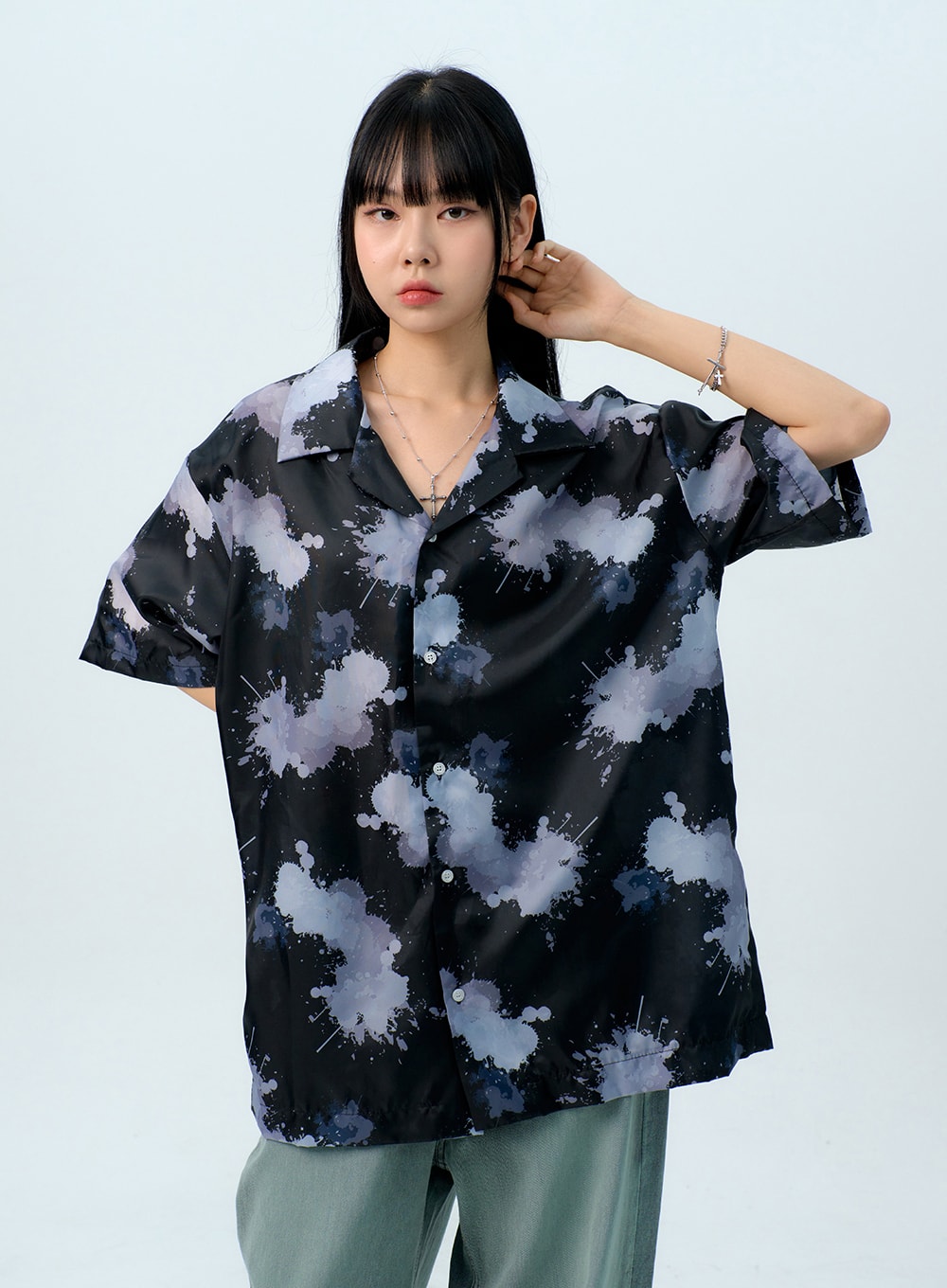 Chain Bracelet with Cross IG312