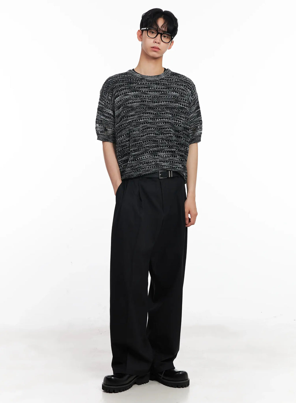 Men's Baggy Wide-Leg Trousers IL501
