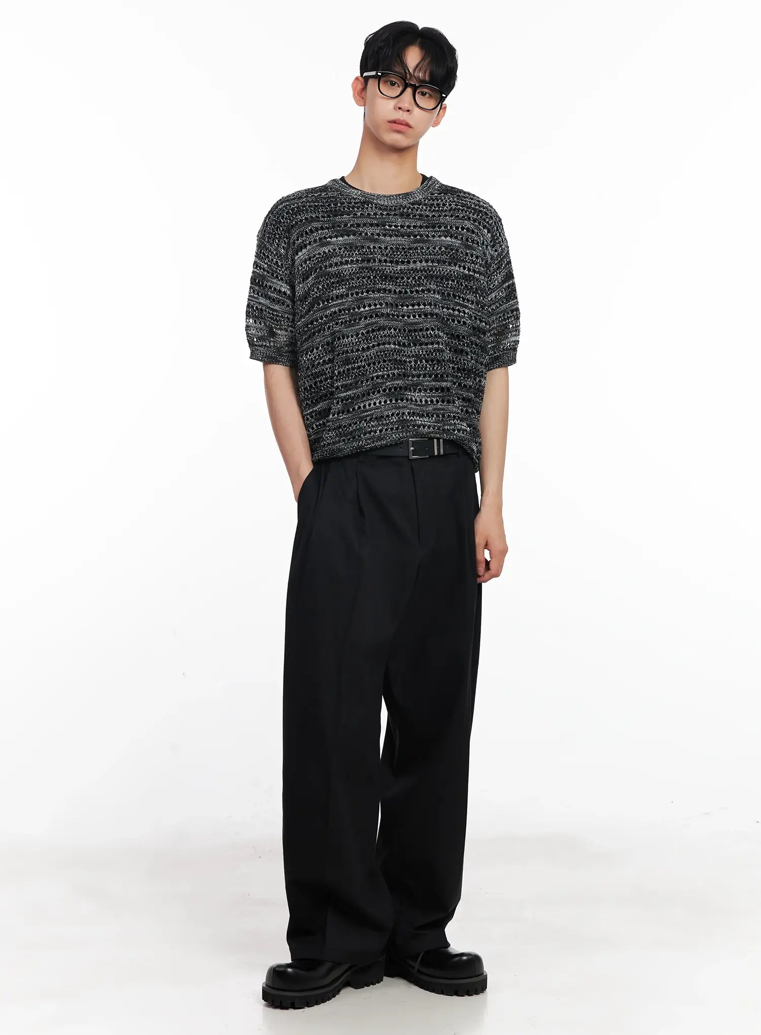 Men's Baggy Wide-Leg Trousers IL501