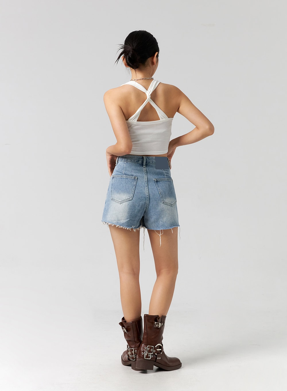 Cross Back Strap Top CG301