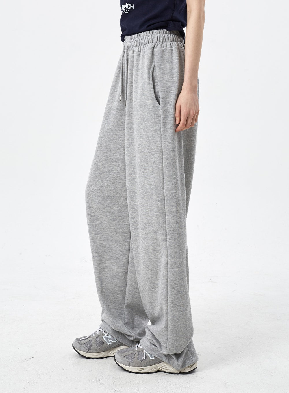 Color Wide Leg Sweatpants CM310