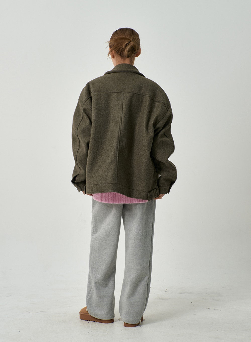 Oversize Button Jacket CD14