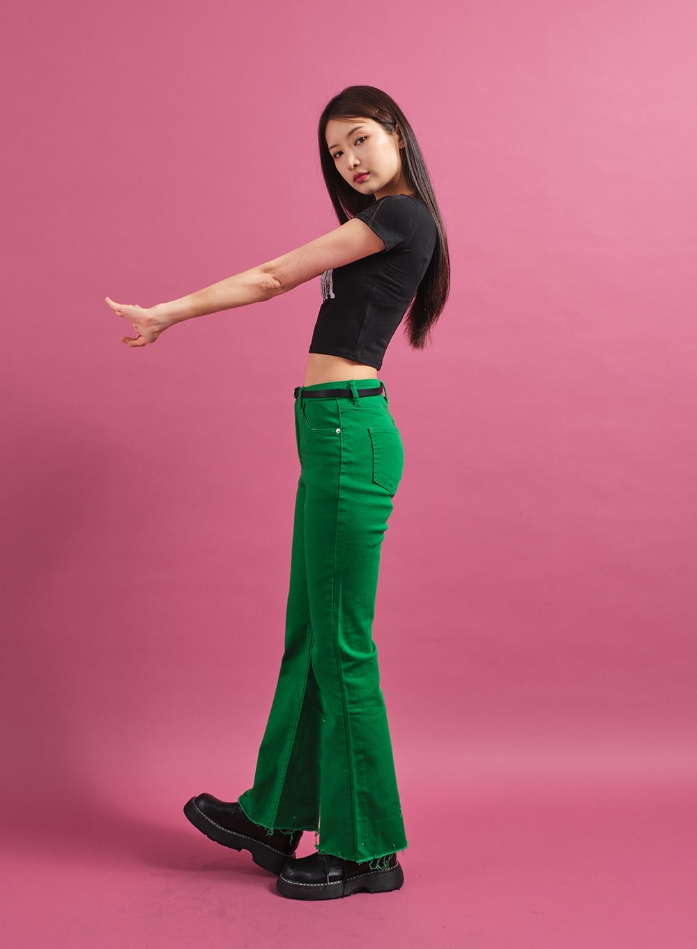 Dalmation Crop T-Shirt CY17