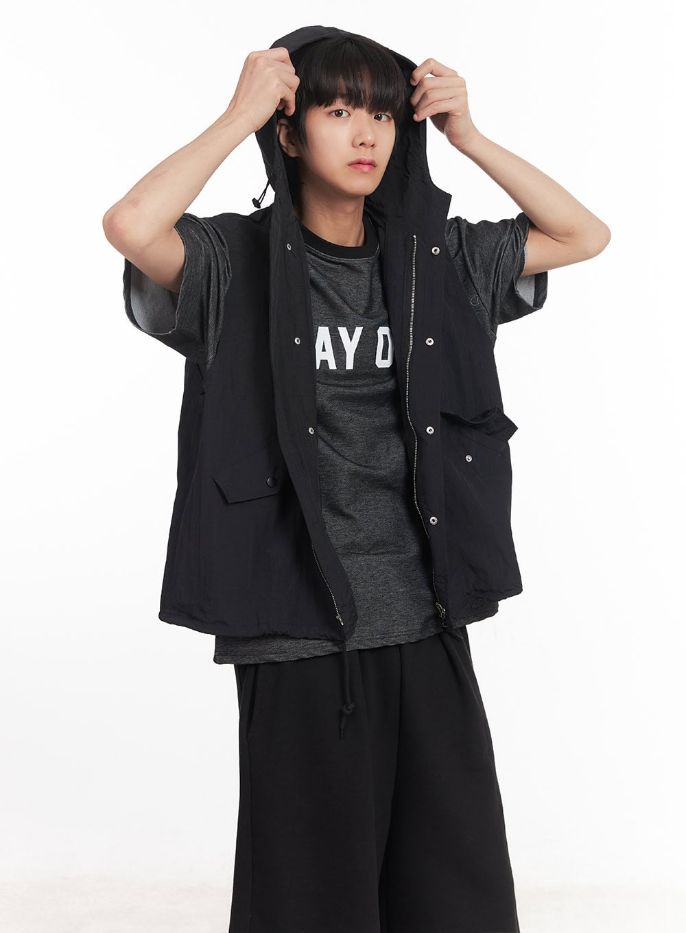 Men's Oversized Graphic T-Shirt IA511