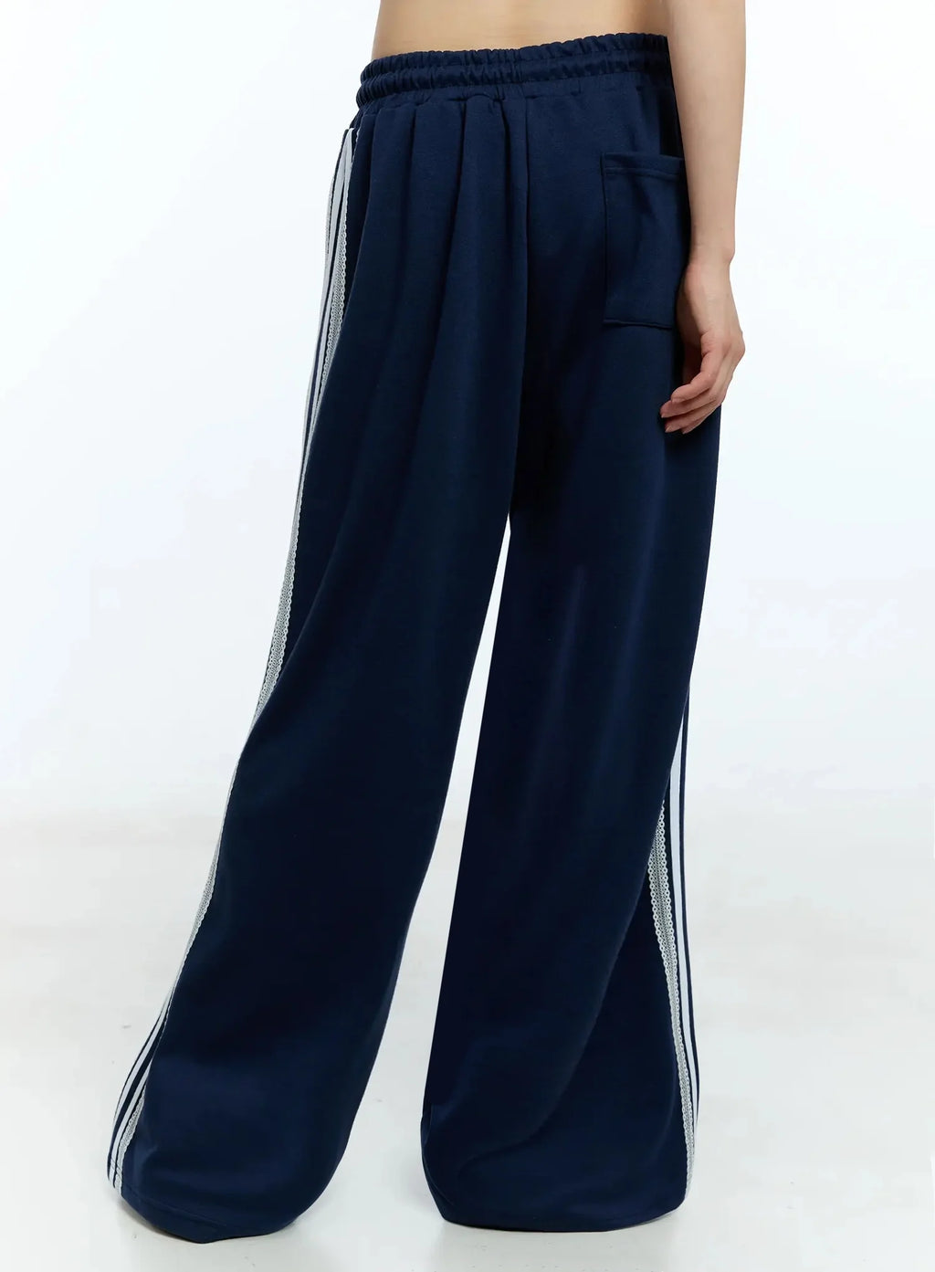 Striped Adjustable Sweatpants IU525